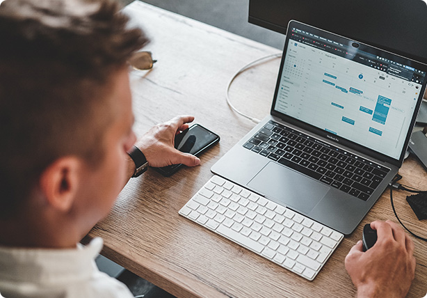 Web operations workflow